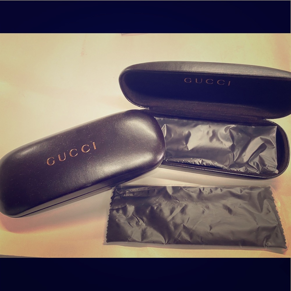 Gucci sunglasses case